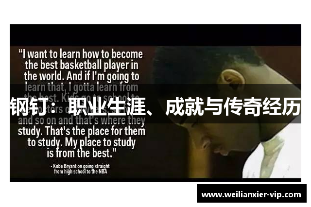 钢钉：职业生涯、成就与传奇经历